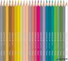 Színes ceruza készlet, háromszögletű, MAPED "Color'Peps Star", 72 különböző szín