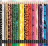 Színes ceruza készlet, háromszögletű, MAPED 'Color'Peps Animal', 24 különböző szín