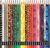 Színes ceruza készlet, háromszögletű, MAPED "Color'Peps Animal", 24 különböző szín