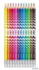 Színes ceruza készlet, háromszögletű, radírozható, MAPED "Color'Peps Oops", 12 különböző szín