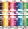 Színes ceruza készlet, háromszögletű, radírozható, MAPED 'Color'Peps Oops', 24 különböző szín