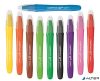 Zsírkréta, kitekerhető, MAPED 'Color'Peps GEL', 10 különböző szín