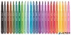 Filctoll készlet, 3,7 mm, kimosható, MAPED „Color'Peps Long Life 2”, 24 különböző szín