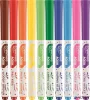 Akvarell filctoll készlet, 3,6 mm, ecsettel, MAPED "Color'Peps Aqua", 10 különböző szín