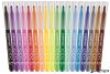 Filctoll készlet, mosható, MAPED 'Color'Peps Long Life', 18 különböző szín