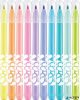 Filctoll készlet, 2,8 mm, kimosható, MAPED "Color'Peps Pastel", 10 különböző pasztell szín