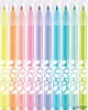Filctoll készlet, 2,8 mm, kimosható, MAPED "Color'Peps Pastel", 10 különböző pasztell szín