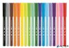 Filctoll készlet, 2 mm, kimosható, MAPED "Color'Peps Ocean", 18 különböző szín