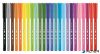 Filctoll készlet, 2 mm, kimosható, MAPED 'Color'Peps Ocean', 24 különböző szín