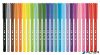 Filctoll készlet, 2 mm, kimosható, MAPED "Color'Peps Ocean", 24 különböző szín