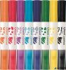 Filctoll készlet, 7,5 mm, kétvégű, MAPED 'Color'Peps Duo Stamp' 8 különböző szín és minta