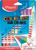 Filctoll készlet, kimosható, MAPED "Color'Peps Duo", 20 különböző szín