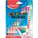 Filctoll készlet, kimosható, MAPED "Color'Peps Duo", 20 különböző szín