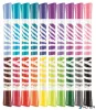 Filctoll készlet, kimosható, MAPED "Color'Peps Duo", 20 különböző szín