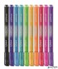 Filctoll készlet, 2,8 mm, csillámos, MAPED 'Color'Peps Glitter', 10 különböző szín