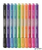 Filctoll készlet, 2,8 mm, csillámos, MAPED "Color'Peps Glitter", 10 különböző szín