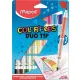 Filctoll készlet, MAPED 'Color'Peps Duo Tip', 10 különböző szín