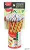 Írástanuló grafitceruza radírral, ceruzatartó, HB, háromszögletű, MAPED "Kidy Learn", 72 darab