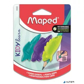  Ceruzafogó, MAPED "Kidy Learn", vegyes színek, 3 db