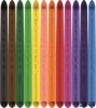 Színes ceruza készlet, háromszögletű, MAPED "Color'Peps INFINITY", 12 különböző szín