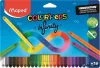 Színes ceruza készlet, háromszögletű, MAPED 'Color'Peps INFINITY', 24 különböző szín