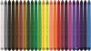 Színes ceruza készlet, háromszögletű, MAPED 'Color'Peps INFINITY', 24 különböző szín
