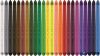 Színes ceruza készlet, háromszögletű, MAPED "Color'Peps INFINITY", 24 különböző szín