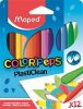 Zsírkréta, MAPED 'Color'Peps' PlastiClean, 12 különböző szín