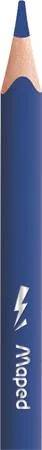 Színes ceruza készlet, háromszögletű, MAPED "Mini Color'Peps Strong", 12 különböző szín