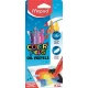 Olajpasztell kréta, MAPED "Color'Peps", 12 különböző szín