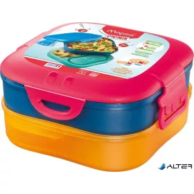   Uzsonnás doboz, 3 az 1-ben, MAPED PICNIK 'Concept Kids', pink