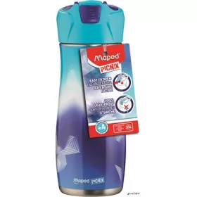   Kulacs, 580 ml, rozsdamentes acél, MAPED PICNIK "Concept Kids Arctic", jégvilág