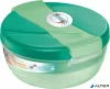 Uzsonnás doboz, kerek, MAPED PICNIK "Origins", zöld