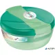 Uzsonnás doboz, kerek, MAPED PICNIK "Origins", zöld