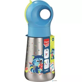   Kulacs, 350 ml, rozsdamentes acél, MAPED PICNIK "Concept Miniz", mosómedve