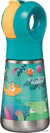Kulacs, 350 ml, rozsdamentes acél, MAPED PICNIK 'Jungle Fever'