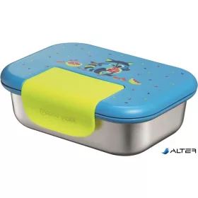   Uzsonnás doboz, 900 ml, rozsdamentes acél, MAPED PICNIK 'Concept Miniz', mosómedve