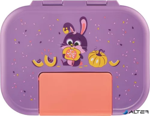 Uzsonnás doboz, 900 ml, rozsdamentes acél, MAPED PICNIK 'Concept Miniz', nyuszi