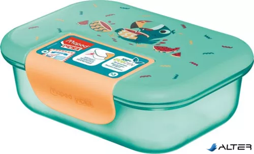 Uzsonnás doboz, 900 ml, Ecozen®, MAPED PICNIK "Concept Miniz", tukán