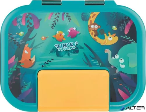 Uzsonnás doboz, 900 ml, Ecozen®, MAPED PICNIK 'Jungle Fever'