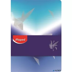   Jegyzetfüzet, tűzött, A5, vonalas, MAPED „Arctic jégvilág”