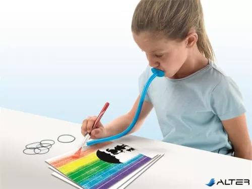 Fújós filctoll készlet, pop, MAPED CREATIV "Blow pen Art"