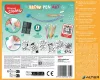 Fújós filctoll készlet, csíkozás, MAPED CREATIV "Blow pen Art"