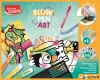 Fújós filctoll készlet, csíkozás, MAPED CREATIV "Blow pen Art"