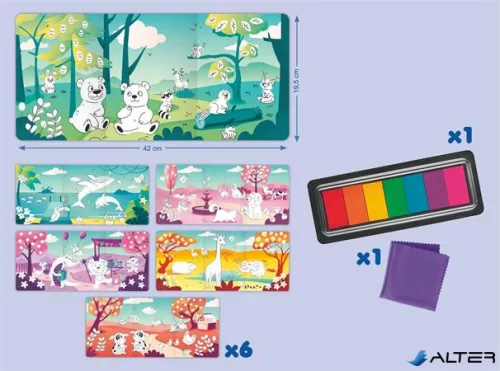 Ujjlenyomat nyomda, MAPED CREATIV "Early Age My First Finger Stamp"