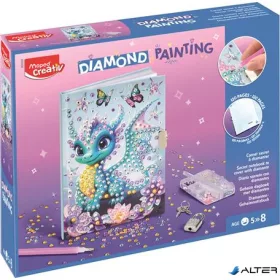   Gyémántmozaik titkos napló, MAPED CREATIV "Diamond Painting"