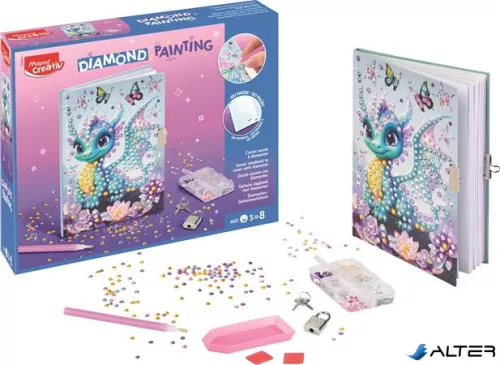 Gyémántmozaik titkos napló, MAPED CREATIV "Diamond Painting"