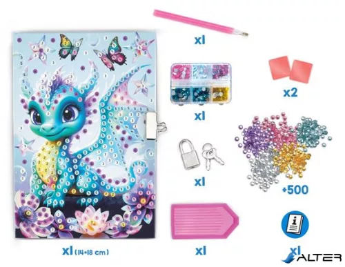 Gyémántmozaik titkos napló, MAPED CREATIV "Diamond Painting"