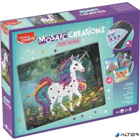   Mozaikos képkészítő, tündérvilág, MAPED CREATIV 'Mosaic Creations'
