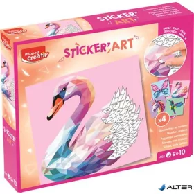   Kreatív matricás készlet, különleges állatok, MAPED CREATIV "Sticker' Art"